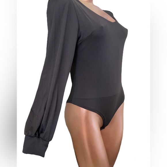 Nwot Spadehill Long Puff Sleeve Bodysuit - Picture 6 of 10